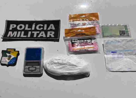 Polícia Militar prende mulher por tráfico de drogas em Lagarto