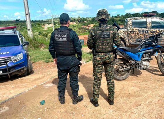 Polícia Militar recupera motocicleta com restrição de roubo/furto em Itabaianinha