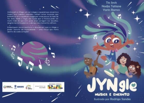 Grupo musical sergipano JYNgle lança seu primeiro livro infantil