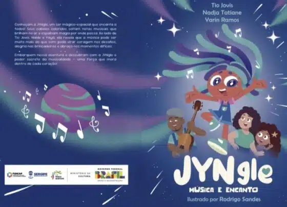 Grupo musical sergipano JYNgle lança seu primeiro livro infantil
