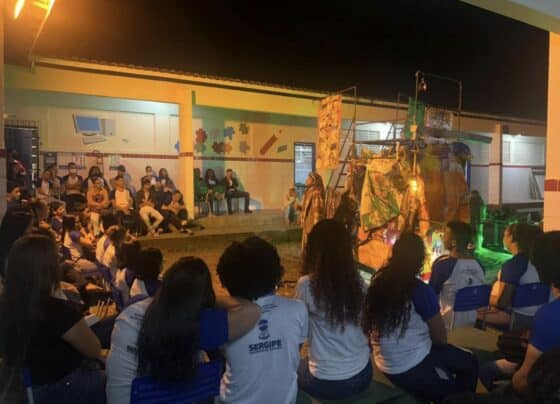 Grupo Boca de Cena realiza 14ª Blitz Cultural em escolas públicas de Aracaju