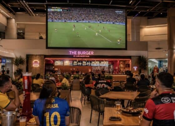 Aracaju Parque Shopping aposta na transmissão de Jogos para o público amante do futebol