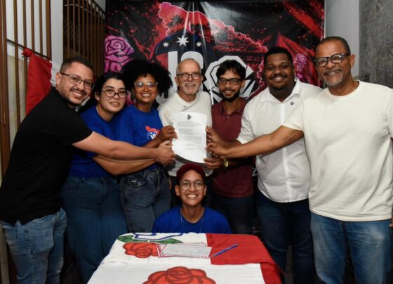 “Sempre acreditei na força da juventude”, afirma Edvaldo Nogueira durante posse da nova direção da Juventude Socialista