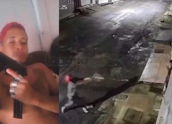 Suspeito de atirar contra homem em Lagarto é localizado minutos após o crime e morre em confronto