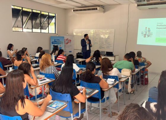 SES promove oficina em Estância para fortalecer formação prática de profissionais da saúde