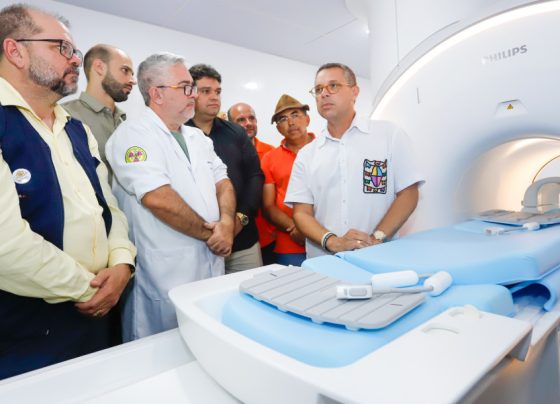 GOVERNO  ENTREGA 1ª RESSONÂNCIA MAGNÉTICA PÚBLICA DO INTERIOR E AMPLIA ESTRUTURA DO HOSPITAL  DE ITABAIANA