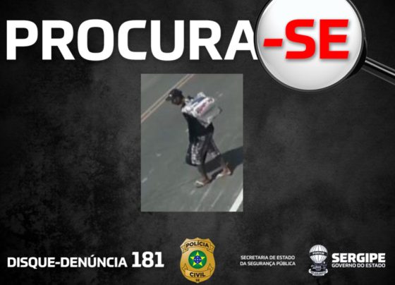 Polícia Civil divulga imagem de suspeito de furto em Nossa Senhora do Socorro