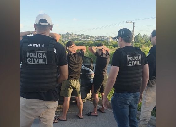 Polícia Civil prende em Sergipe três suspeitos de integrar grupo interestadual de fraudes bancárias
