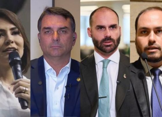 Relembre as brigas de Michelle, Flávio, Eduardo, Carlos e Renan Bolsonaro