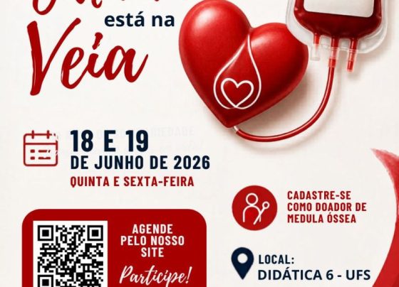 UFS recebe 10ª edição da campanha de doação de sangue e medula óssea “O Amor Está na Veia”