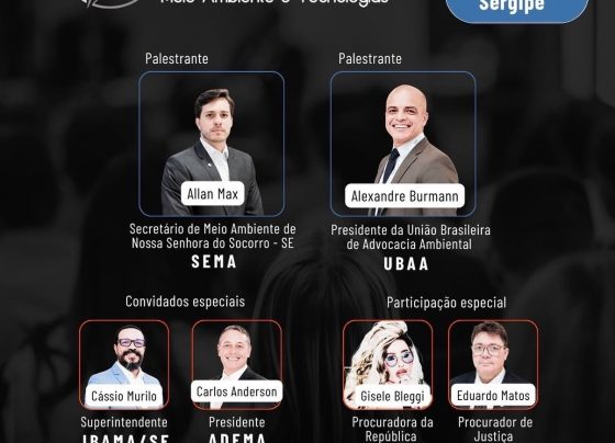 1° Fórum Meio Ambiente e Tecnologias de Sergipe acontece nesta quinta-feira