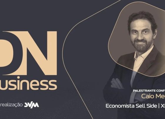 Caio Megale, economista-chefe da XP, está confirmado como palestrante do DN Business