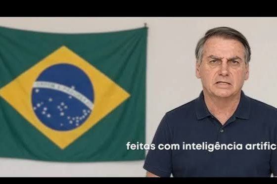 Defesa de Bolsonaro diz que ex-presidente não autorizou vídeo de IA em convenção do PL que oficializou candidatura de Flávio