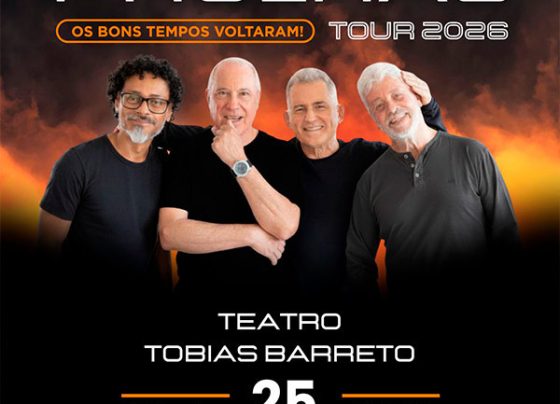 Em celebração aos mais de 50 anos de trajetória, Pholhas se apresenta em Aracaju neste sábado (25), no Teatro Tobias Barreto