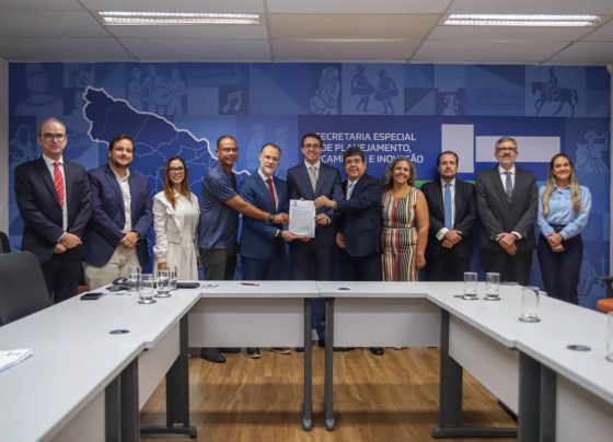 Estado media assinatura de acordo sobre limites entre Aracaju e São Cristóvão