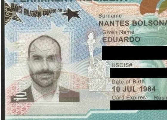 Estados Unidos concede green card ao ex-deputado federal Eduardo Bolsonaro