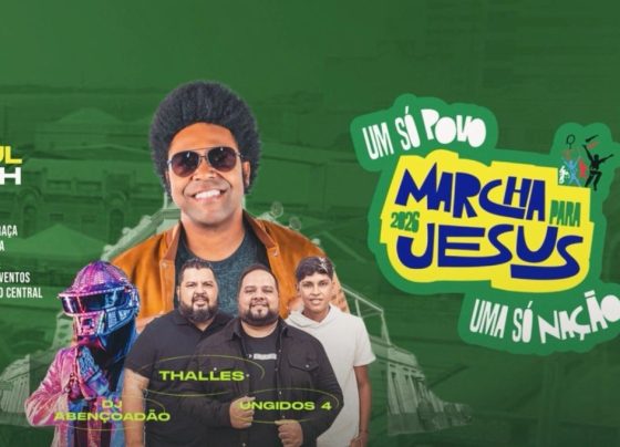 Marcha para Jesus 2026 será realizada no próximo sábado, dia 18, em Aracaju