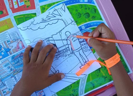 1ª Infância: Defesa Civil promove educação preventiva para crianças no Parque da Sementeira
