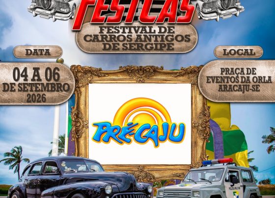 6º Festcas reúne mais de 300 carros antigos na Orla de Atalaia em Aracaju