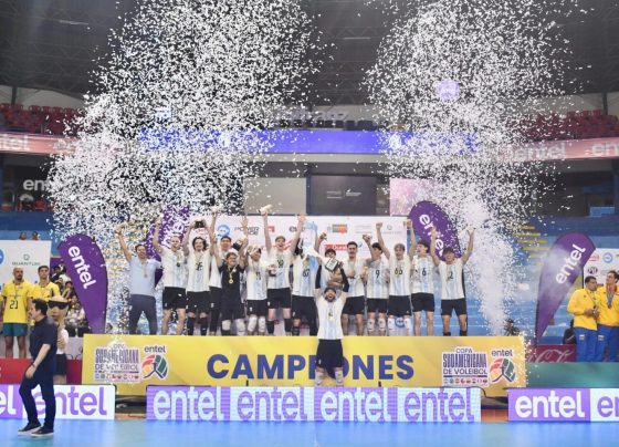 Argentina vence Brasil e conquista Copa Sul-Americana de Vôlei Masculino