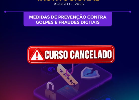 ESMP INFORMA: Cancelamento da palestra “palestra “Segurança Cibernética Institucional: Práticas essenciais e prevenção”