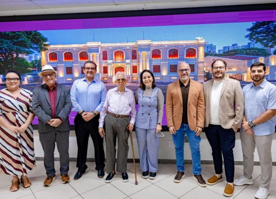 Emília conhece projeto que irá transformar Palácio Inácio Barbosa em complexo cultural