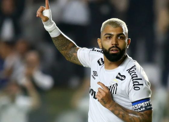 Gabigol sobe para 8ª posição na artilharia histórica do Brasileirão
