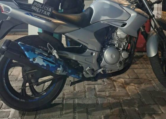 Getam recupera motocicleta com restrição de roubo e furto na Zona Norte de Aracaju