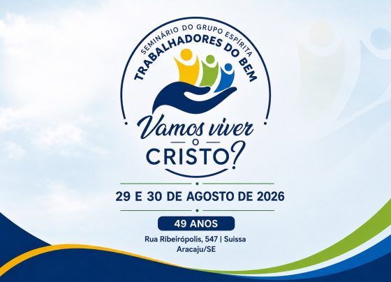 Grupo Espírita Trabalhadores do Bem celebra 49 anos com seminário em Aracaju
