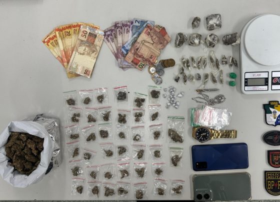 PM prende dupla por suspeita de tráfico de drogas em Nossa Senhora do Socorro