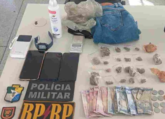 PM prende suspeitos por tráfico de drogas no Centro e na Zona Oeste de Aracaju