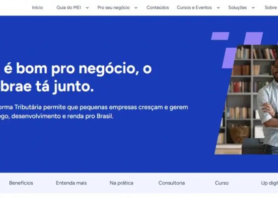 Página especial descomplica Reforma Tributária para pequenos negócios