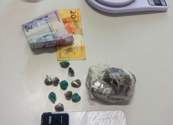 Policia Civil prende em flagrante suspeito de tráfico de drogas em Amparo do São Francisco