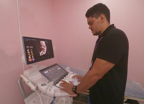 Serviço de medicina fetal da maternidade Nossa Senhora de Lourdes recebe novo aparelho de ultrassom