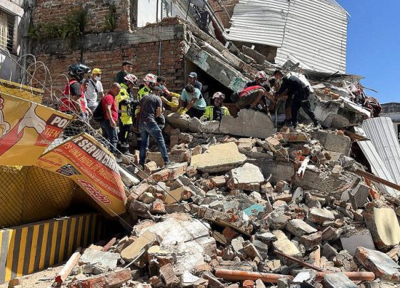 Terremoto de elevada magnitude na Colômbia deixa mais de 100 mortos até o momento e edifícios colapsados