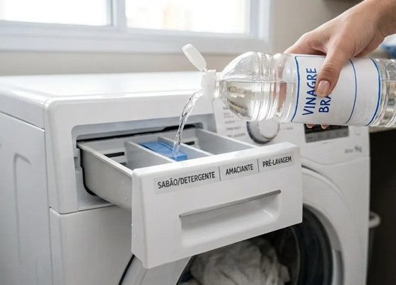 Vinagre na máquina de lavar: para que serve e por que é recomendado