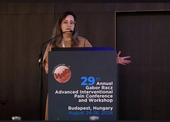 Anestesista do Hospital Primavera participa de conferência de Medicina da Dor em Budapeste