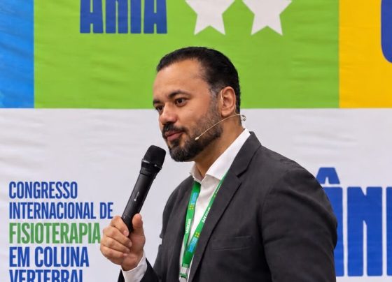 Dr. Ewerton Caroso representa Sergipe como palestrante no Congresso Internacional de Fisioterapia