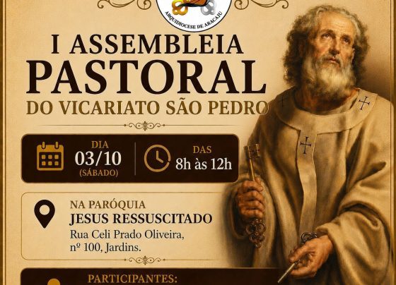 Em Aracaju, Vicariato São Pedro realiza I Assembleia Pastoral com participação de representantes das paróquias e capelanias