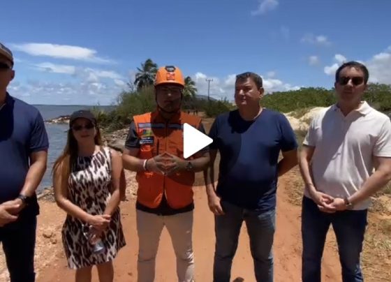 Estado acompanha situação, reforça alerta e adota medidas emergenciais na Praia do Saco, no município sergipano de Estância