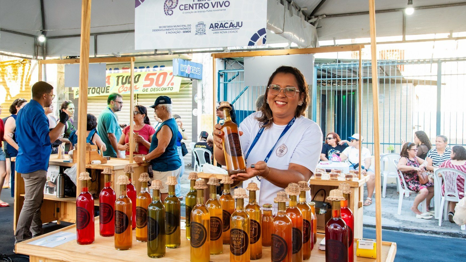 Feira Centro Vivo acontece neste sábado com música, gastronomia e empreendedorismo no Centro de Aracaju