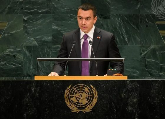 Na ONU, presidente do Equador pede cooperação internacional para combate ao crime organizado