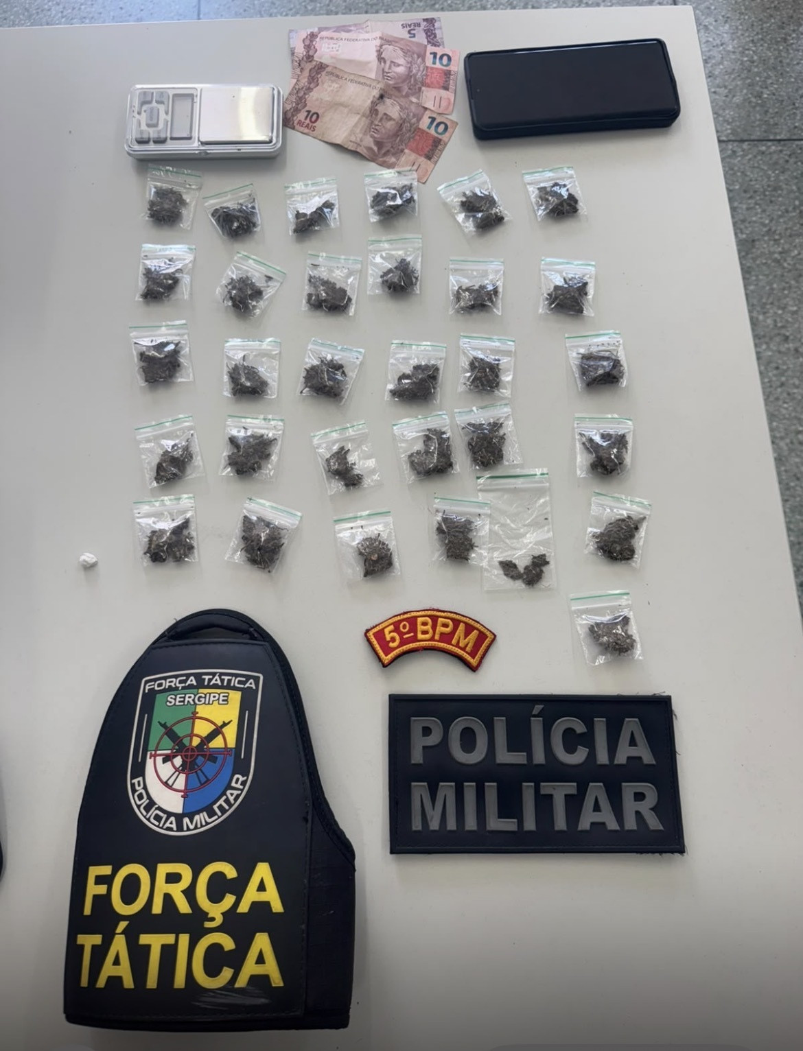 PMSE prende homem por tráfico de drogas em Nossa Senhora do Socorro