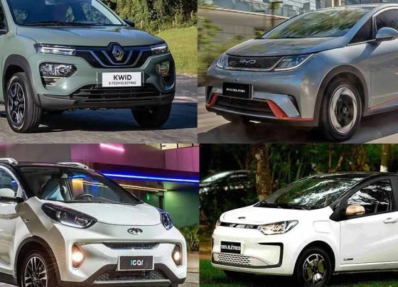 Participação de veículos elétricos em vendas totais no Brasil chega a mais de 10%