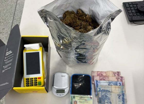 Polícia Militar apreende 430 gramas de maconha em Nossa Senhora do Socorro