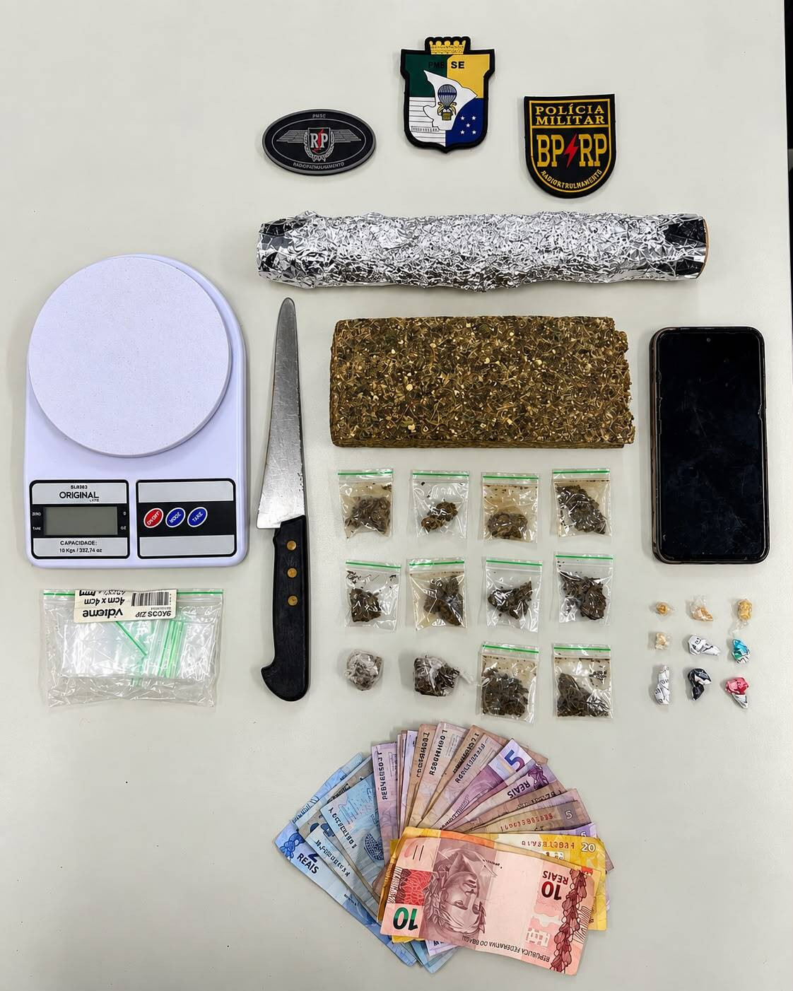 Polícia Militar prende homem e apreende drogas na Zona Norte de Aracaju