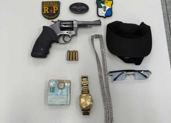Polícia Militar prende homem por porte ilegal de arma de fogo na Zona Sul de Aracaju
