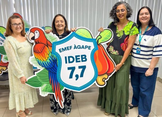 Prefeitura reconhece escolas municipais com melhores resultados no Ideb 2025