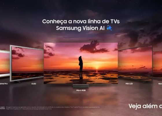 Samsung lança novas TVs premium no Brasil
