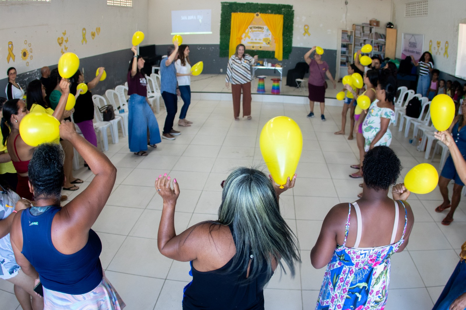 Saúde de Sergipe realiza ação de conscientização sobre o Setembro Amarelo
